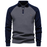 ZIPPERED PULLOVER FOR MEN