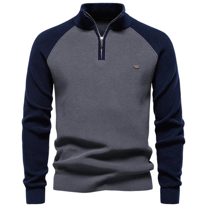 QUARTER ZIP PULLOVER FOR MEN