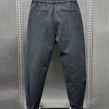 SLIM MELANGE TROUSERS FOR MEN