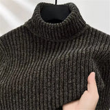 ROLLED COLLAR PULLOVER FOR MEN