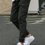 SLIM CARGO TROUSERS FOR MEN
