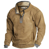 COZY WINTER ZIP PULLOVER FOR MEN