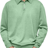 LONG SLEEVE POLO SHIRT FOR MEN