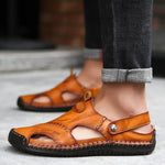 CLASSIC LEATHER SANDALS FOR MEN