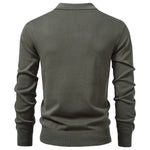 TEXTURED ZIPPER POLO FOR MEN