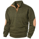 PULLOVER WITH HALF-ZIP FOR MEN