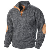 PULLOVER WITH HALF-ZIP FOR MEN