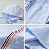 Sunveil Hooded Linen Shirt