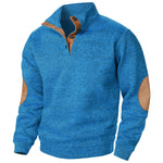 PULLOVER WITH HALF-ZIP FOR MEN