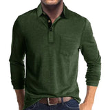 CLASSIC LONG SLEEVE POLO FOR MEN