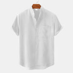 Vander | Stand-up collar shirt
