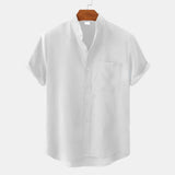Vander | Stand-up collar shirt