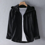 Ward Linen Hooded Shirt