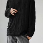 Veil Distressed Long Sleeve Shirt