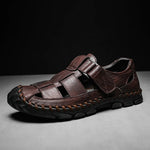 Corbin Genuine Leather Fisherman Sandals