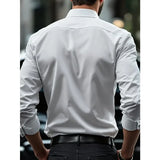 ELASTIC BUSINESS SHIRT FOR MEN