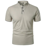 Felin | Elegant stand-up collar polo shirt