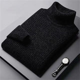 ROLLED COLLAR PULLOVER FOR MEN