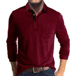 CLASSIC LONG SLEEVE POLO FOR MEN