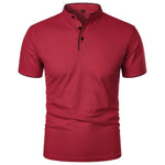Felin | Elegant stand-up collar polo shirt