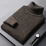 ROLLED COLLAR PULLOVER FOR MEN