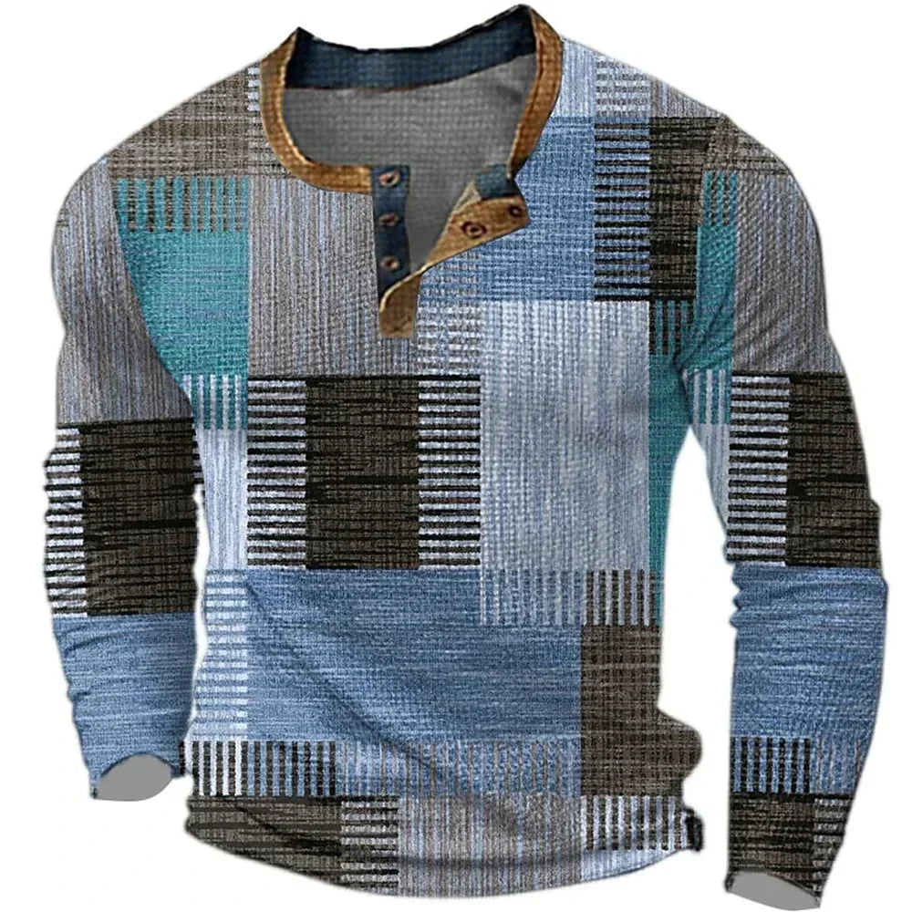 Andrew | Colourful Long Sleeve Shirt