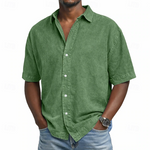 ACID WASH COTTON SHIRT FOR MEN