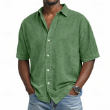 ACID WASH COTTON SHIRT FOR MEN