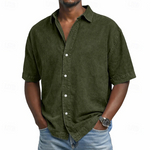 ACID WASH COTTON SHIRT FOR MEN