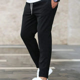 STRETCH COTTON TROUSERS FOR MEN