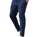STRETCH COTTON TROUSERS FOR MEN