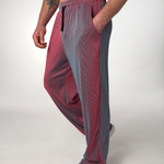 DRAWSTRING STRIPE TROUSERS FOR MEN