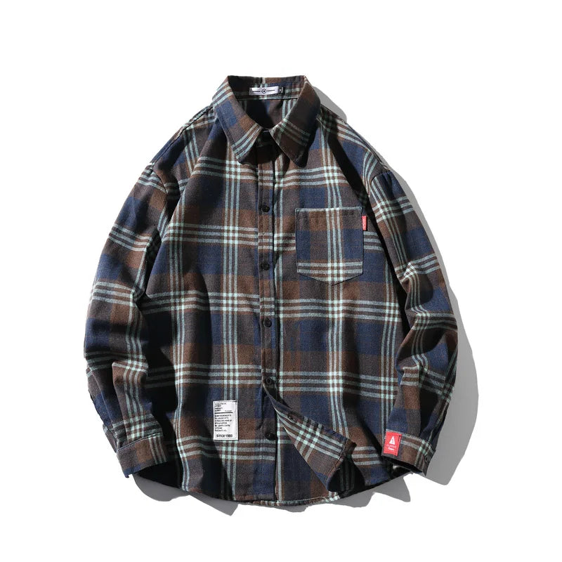Blue Plaid / XS