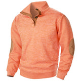 PULLOVER WITH HALF-ZIP FOR MEN