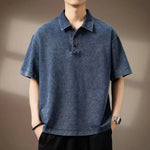 Finnegan Denim Polo Shirt