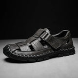 Corbin Genuine Leather Fisherman Sandals