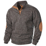 PULLOVER WITH HALF-ZIP FOR MEN