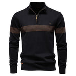 CLASSIC HALF-ZIP KNIT PULLOVER FOR MEN