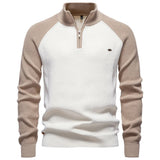 ZIPPERED PULLOVER FOR MEN