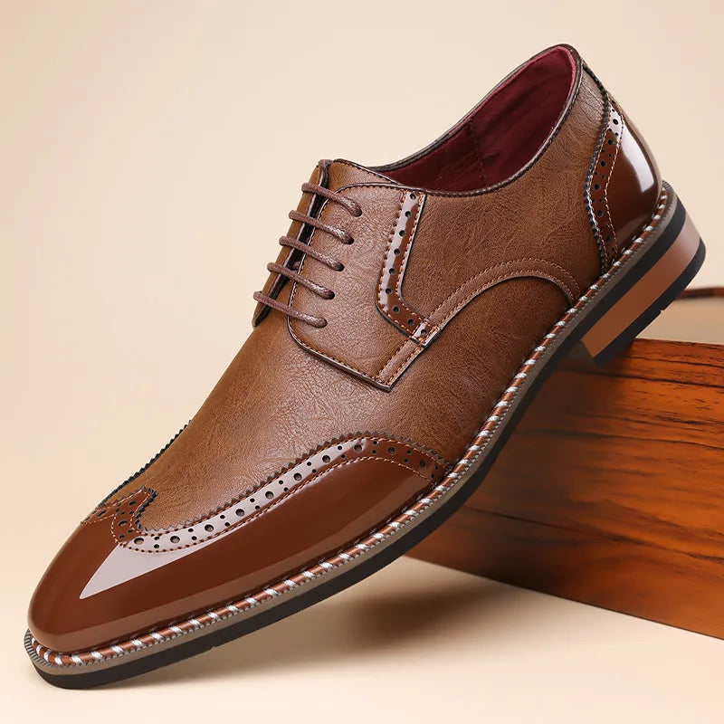 Archer Leather Derby Shoes