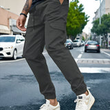 SLIM CARGO TROUSERS FOR MEN