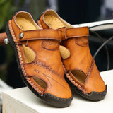 CLASSIC LEATHER SANDALS FOR MEN