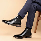 Lucan Leather Chelsea Boots