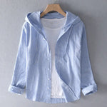 Ward Linen Hooded Shirt