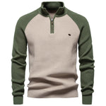ZIPPERED PULLOVER FOR MEN