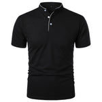 Felin | Elegant stand-up collar polo shirt
