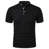 Felin | Elegant stand-up collar polo shirt