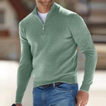 ZIP-UP PULLOVER FOR MEN