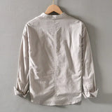 MINIMALIST LINEN SHIRT FOR MEN