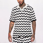 Men's Summer Set | Wave Polo & Shorts